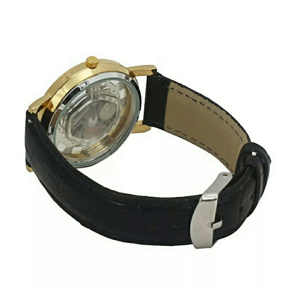 ● 2 / $15 ●  NWT MEN'S SKELETON WATCH - Picture 5 of 6